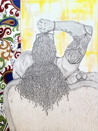 Image 1 of "Up all Night" Canvas Wall Art 