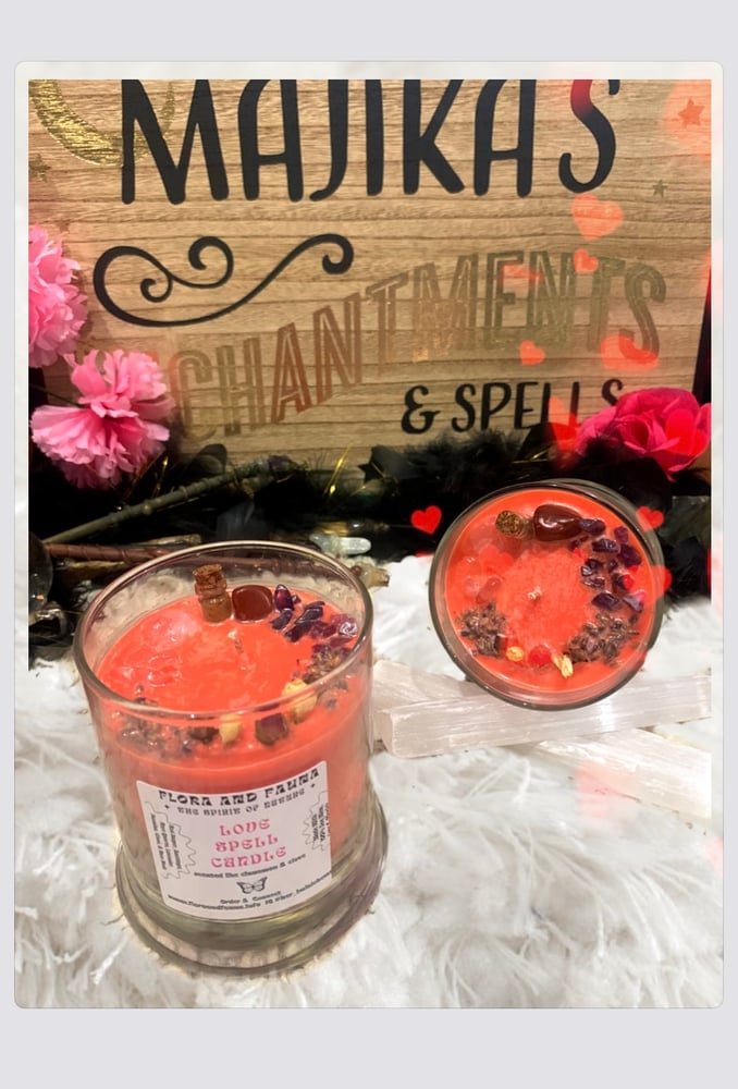 Image of ❤️‍🔥LOVE SPELL CANDLE ❤️‍🔥