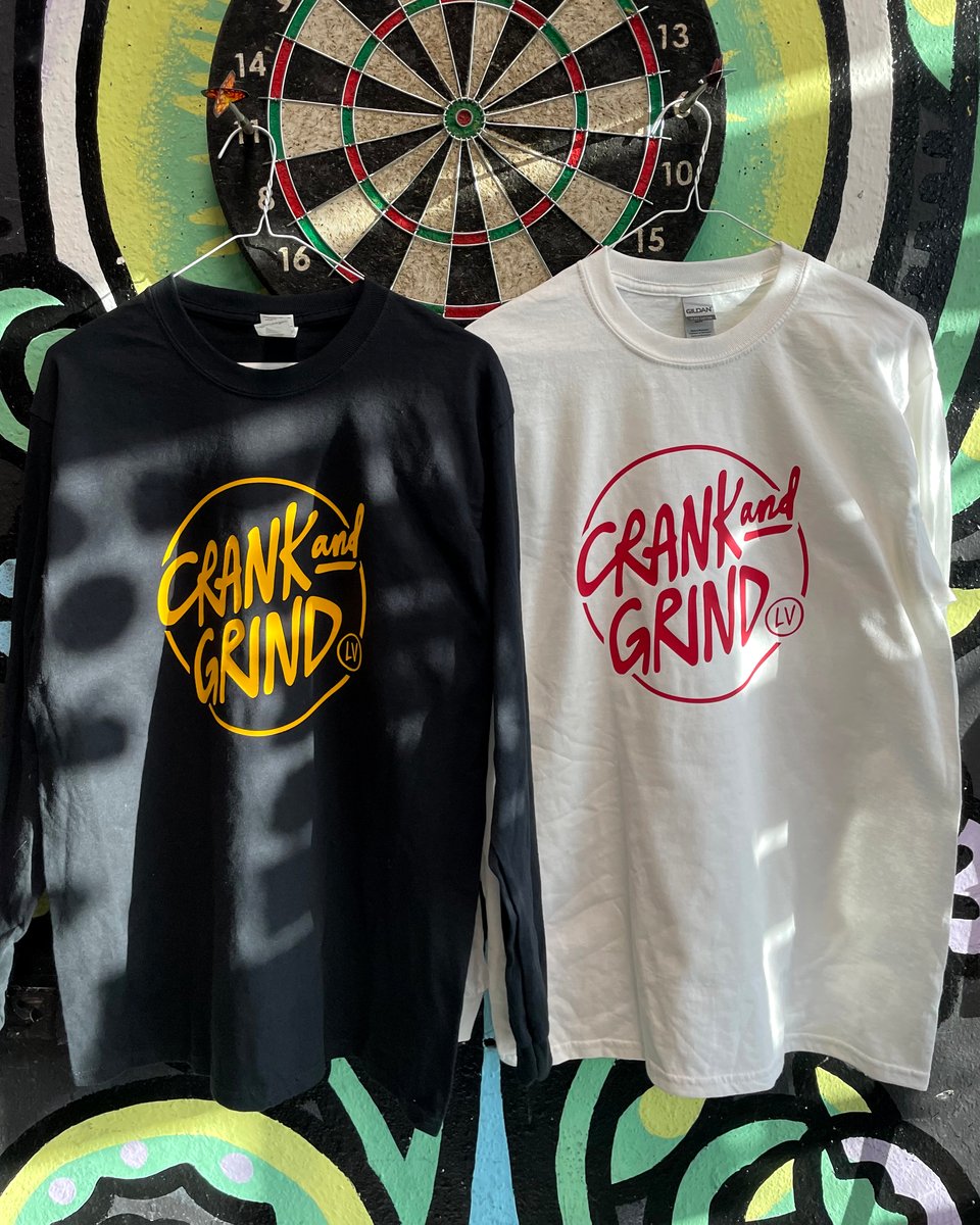 CRANK & GRIND LOGO TEE LONG SLEEVE Crank and Grind