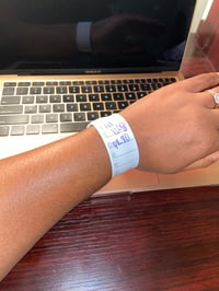 Image 1 of Silicone writing bracelets 