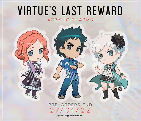 Image of VIRTUE'S LAST REWARD Acrylic Charms