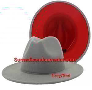 Image of Red/Grey and Grey/Red (56-58cm)