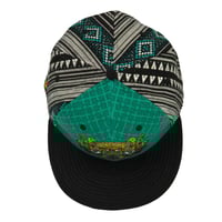 Image 4 of CHRIS DYER EL NECIO TEAL FITTED HAT
