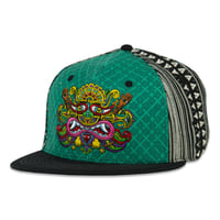 Image 1 of CHRIS DYER EL NECIO TEAL FITTED HAT
