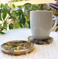 Image 2 of Pebble coasters
