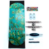 LC BOARDS 98X34 COMPLETE FLOWER GRAPHIC FOAM GRIP TAPE NEW