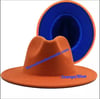 Orange/Royal Blue (56-58cm)