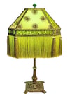 Chartreuse Luxury Victorian Lampshade