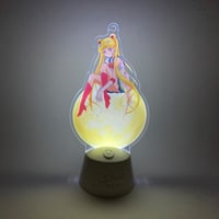 Image 2 of Preorder - Sailor Moon Store 30th Anniversary Light Up Acrylic Keychain