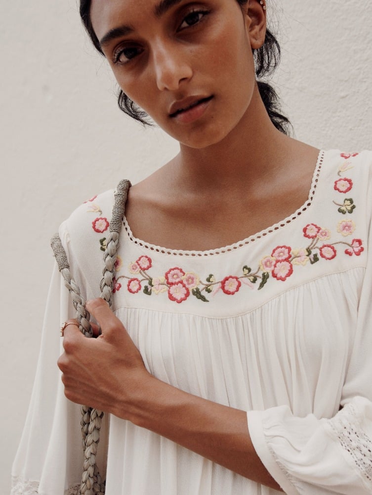 Image of Vestido Annouck beige