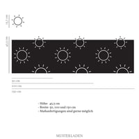 Image 2 of Milchglasfolie mit Motiv Sonne