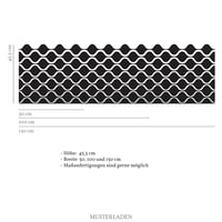 Image 2 of Milchglasfolie für Sichtschutz geometrisch