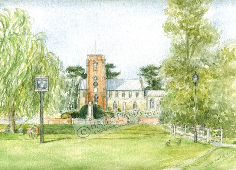 Image of Grundisburgh Green- Suffolk - HL172