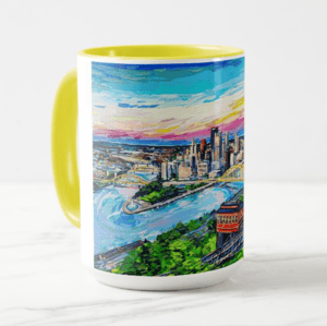 Image of Steel City Sunset Coffee Mug