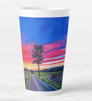 Image of Sunset On Lyona Road Coffee Mug