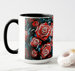 Image of A Rose Speaks Coffee Mug