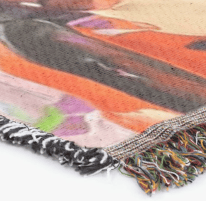 Image of Pansy Petals Throw