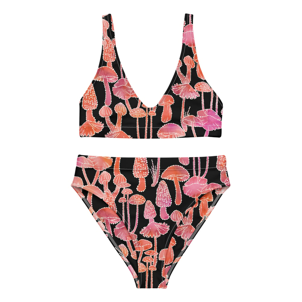 ZEN EXP - “Jellyfish” Recycled high-waisted bikini