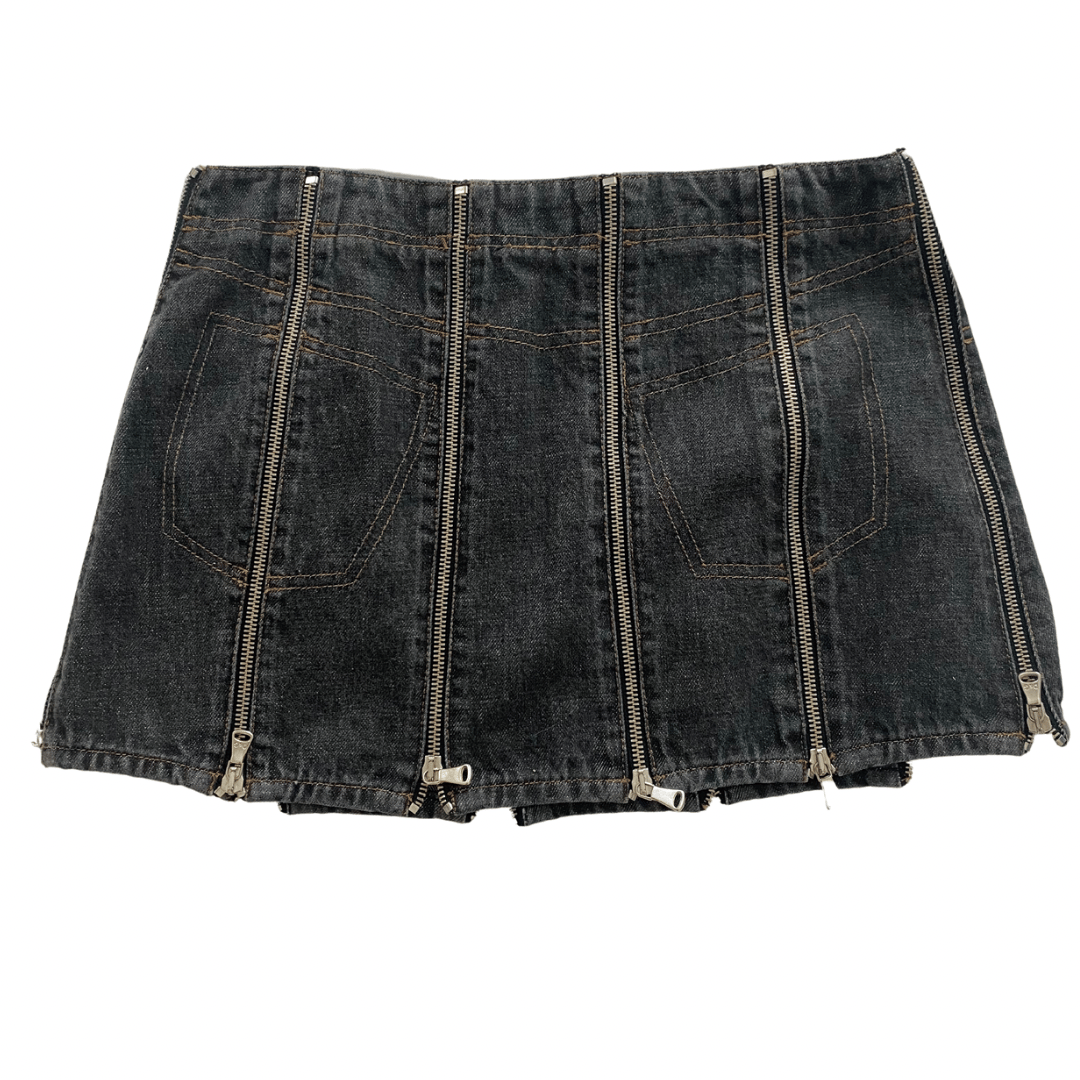00s archive goa cargo zip skirt gimmick