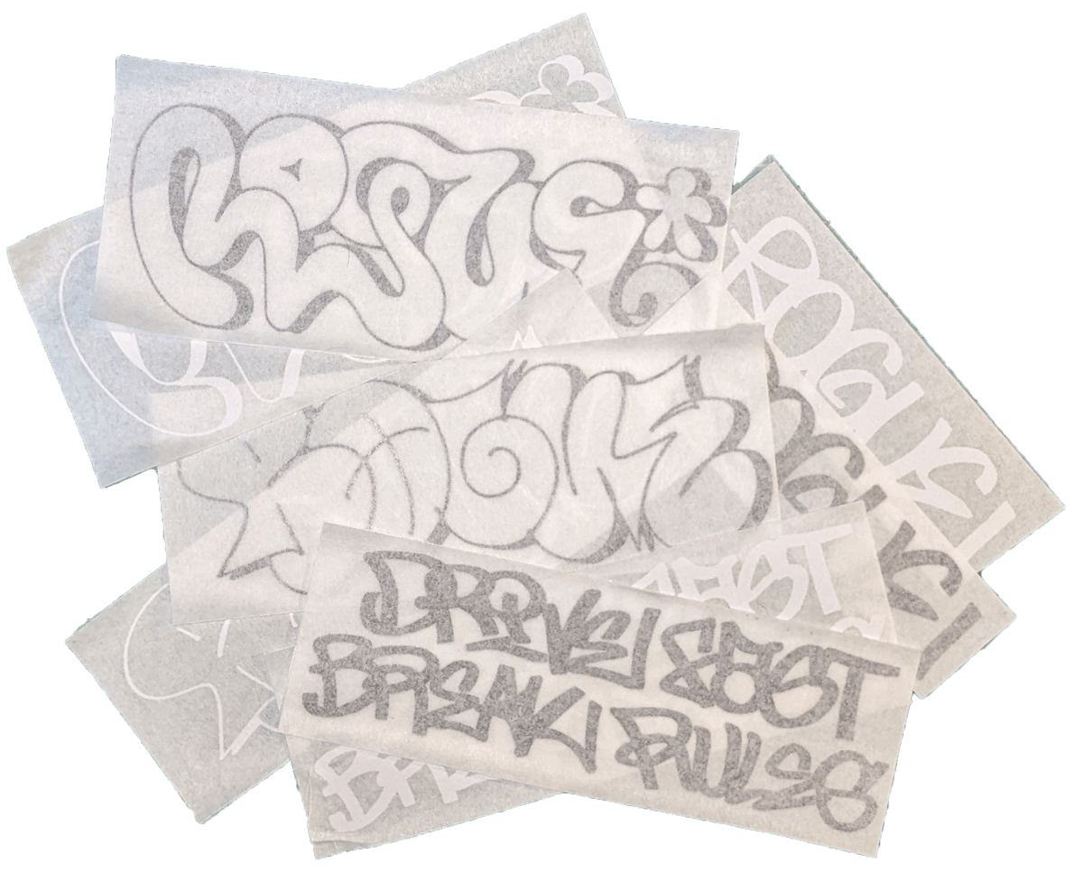 Graffiti Sticker Pack (x8) Rogue World