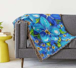 Image of Forget Me Not Throw