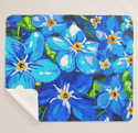 Forget Me Not Throw