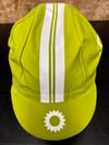 'Powered by people' BBP cycling cap (Lime)