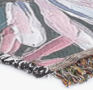 Image of Evelyn's Flowers Throw