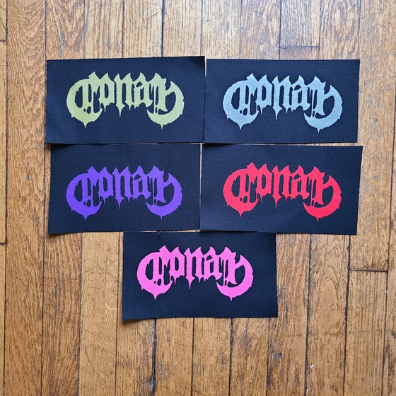 Image of Conan Logo Printed Patches