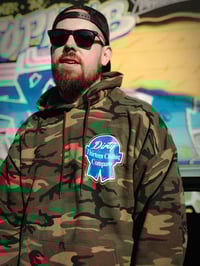 Image 1 of Camo Beer Can Hoodie