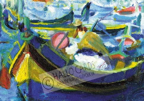 Image of Maltese Fishing Boats HL087