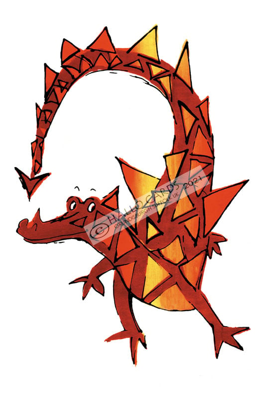 Image of Red Dragon - HL043