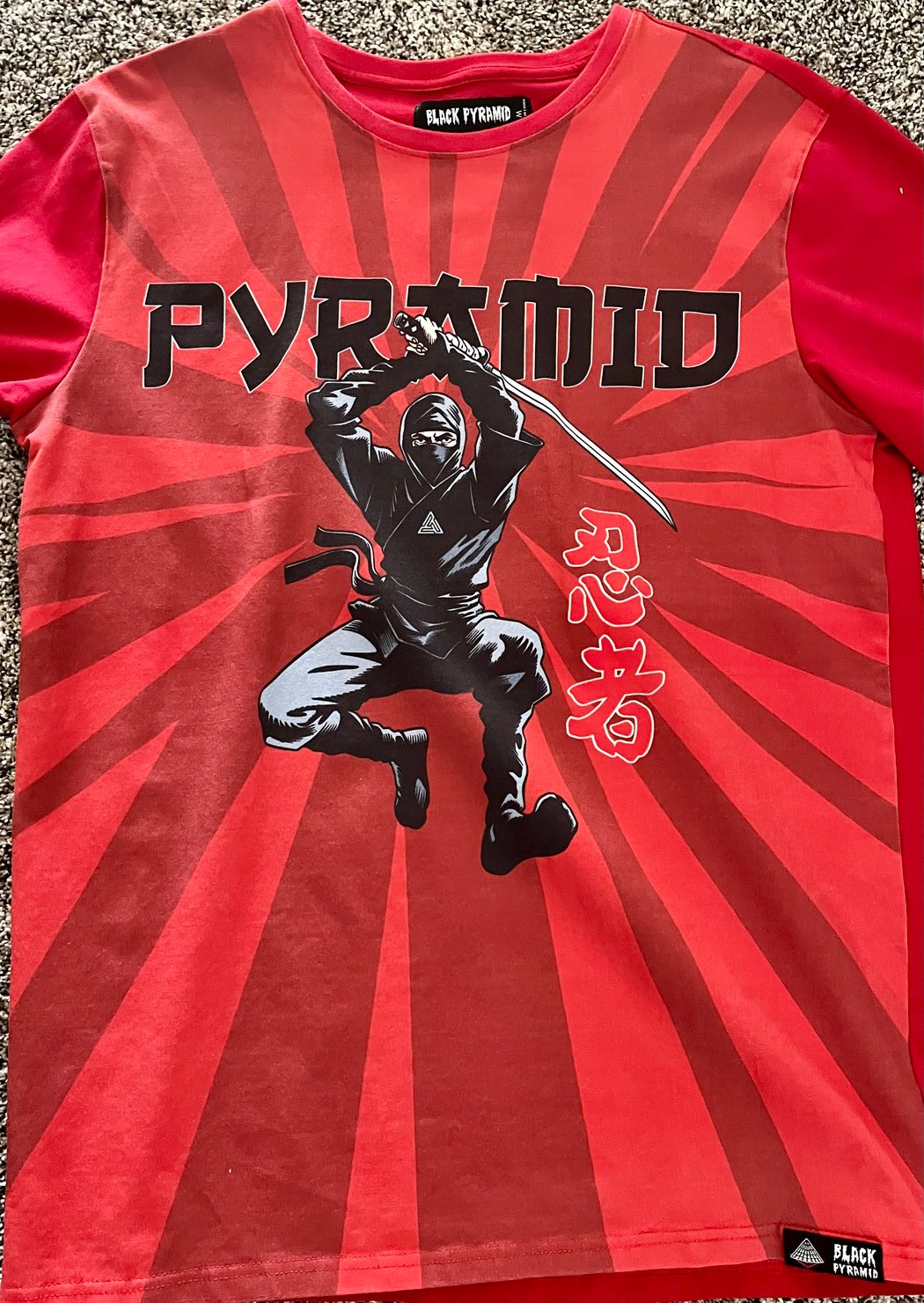 Black Pyramid Ninja Shirt | Pier Holy Grail