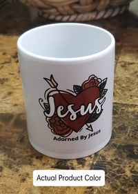 Image 2 of Jesus Has My Heart Glossy Mug