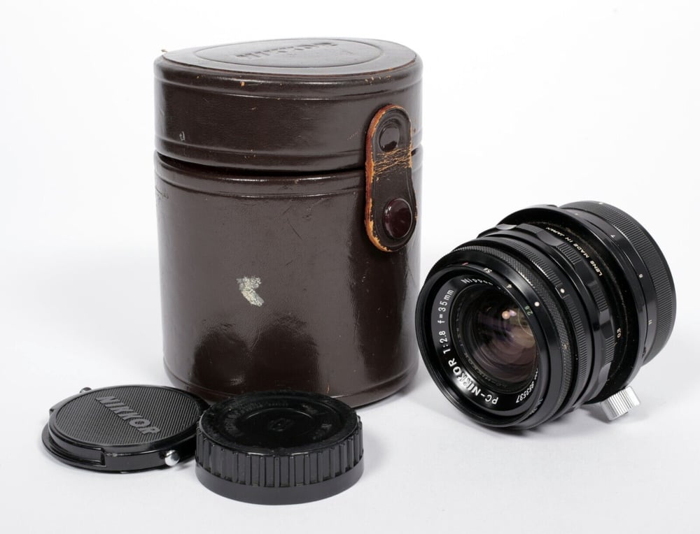 Image of Nikon PC-NIKKOR 35mm F2.8 lens #537 NON AI shift lens