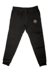 Black Embroidered Logo Joggers