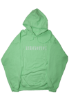 Mint Green Aeronotiqz Embroidered Hoodie