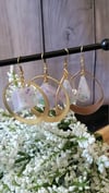 Sprinkles dice earrings