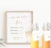 FRAMED WEDDING SIGNS 