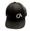 GA white logo Black Cap