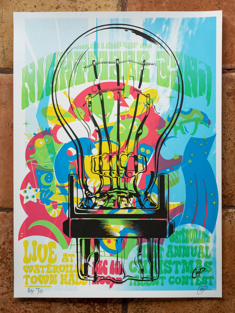 Image of TEST PRINT TUESDAY #5 Bulb 3/5