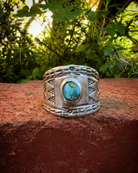 Image 1 of WL&A Handmade Old Style Ingot Carico Lake Arrow Rings - Available Website Profile - Size 13