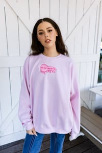Image 2 of CONFIDENCE IS KEY Sweatshirt Light Pink