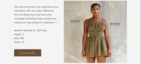 Image 4 of YARA MINI DRESS | OLIVE