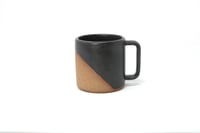 Image 1 of Classic Angle Dip Mug - Charcoal, Speckled Clay