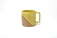 Image 1 of Classic Angle Dip Mug - Lemon Creme, Speckled Clay