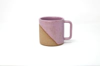 Image 1 of Classic Angle Dip Mug - Orchid, Speckled Clay
