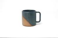 Image 1 of Classic Angled Dip Mug - Cerulean, Speckled Clay