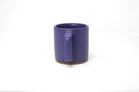 Image 2 of Classic Angled Dip Mug - Lapis, Speckled Clay