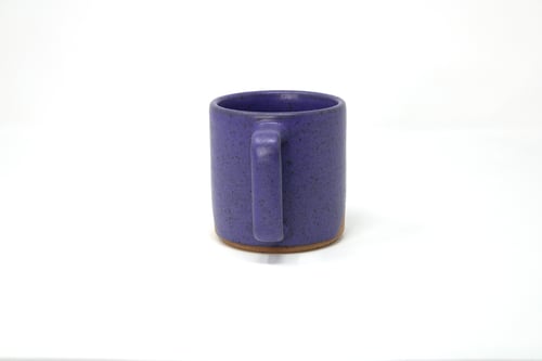 Image of Classic Angled Dip Mug - Lapis, Speckled Clay